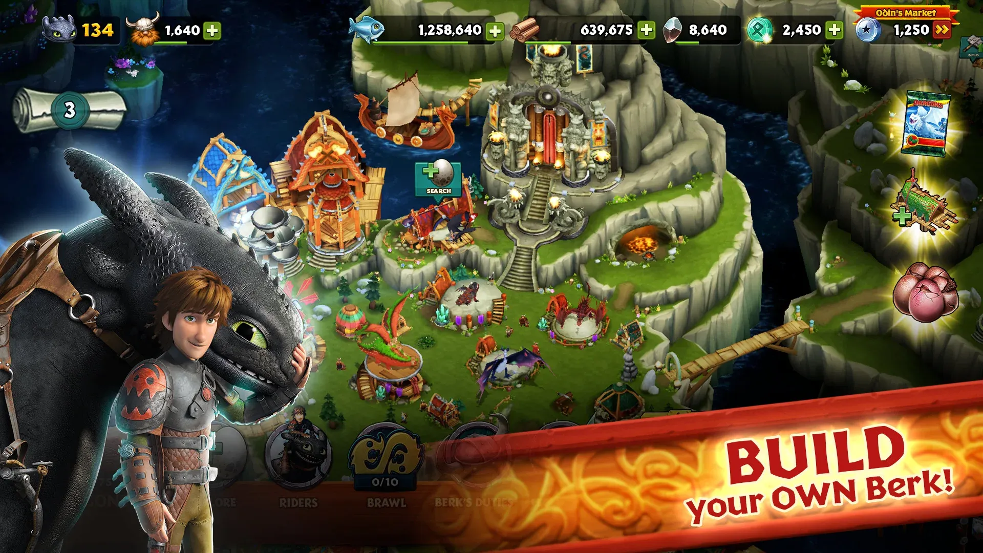 Dragons: Всадники Олуха v1.108.5 APK Мод (Меню, Unlimited Money) Screenshot 1 Dragons: Всадники Олуха v1.108.5 APK Мод (Меню, Unlimited Money) Screenshot 1