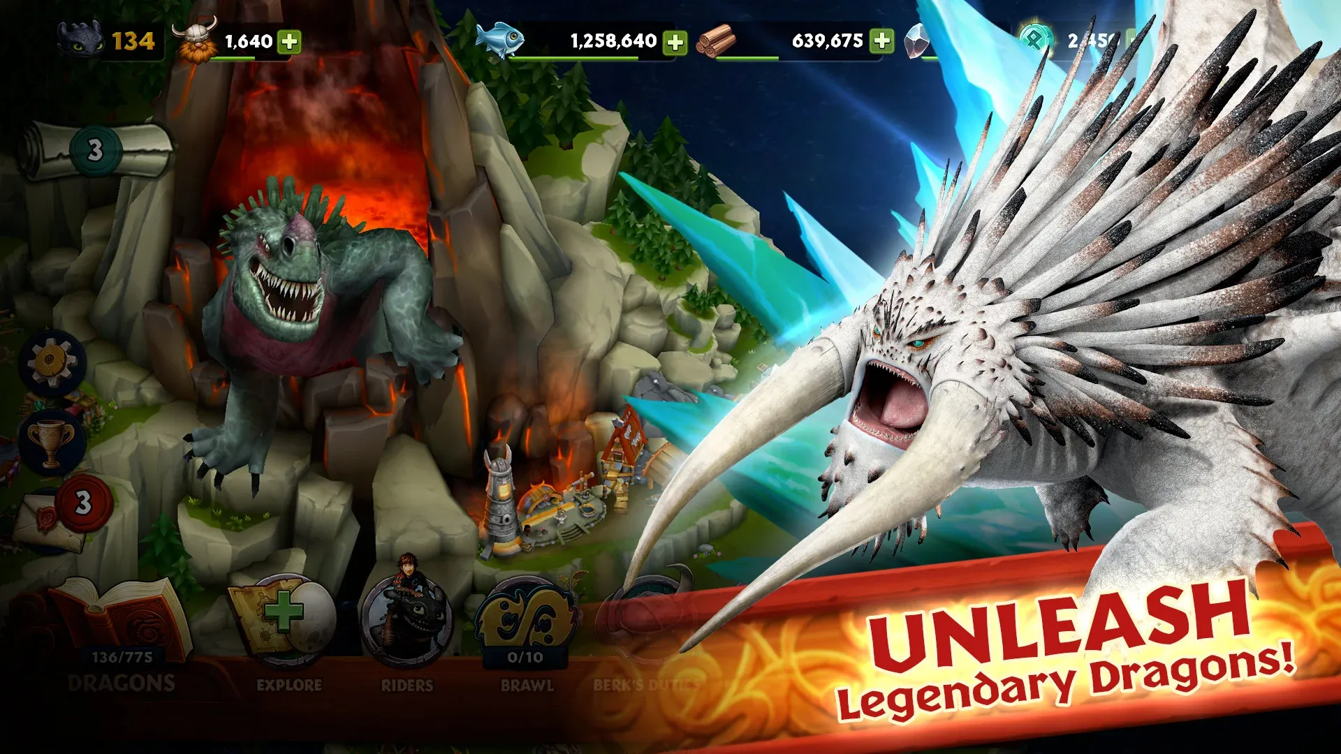Dragons: Всадники Олуха v1.108.5 APK Мод (Меню, Unlimited Money) Screenshot 4 Dragons: Всадники Олуха v1.108.5 APK Мод (Меню, Unlimited Money) Screenshot 4
