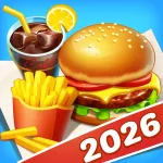 Взломанная Cooking City Мод (Много бриллиантов) на Андроид