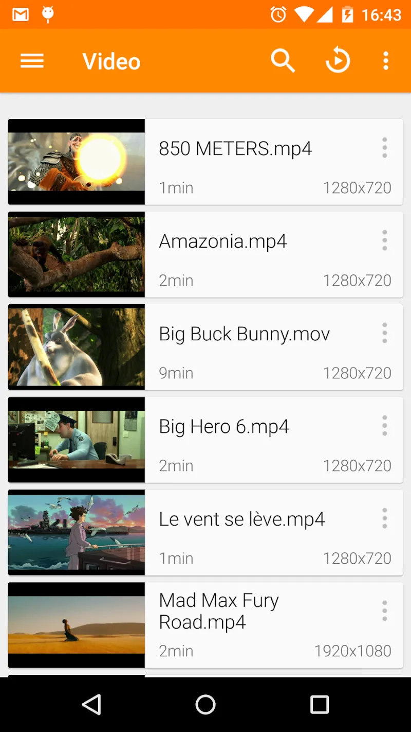VLC for Android Screenshot 1
