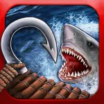 Скачать взломанную версию Raft® Survival: Ocean Nomad Мод (Мега Меню, Режим бога, Бесплатные покупки) на Андроид