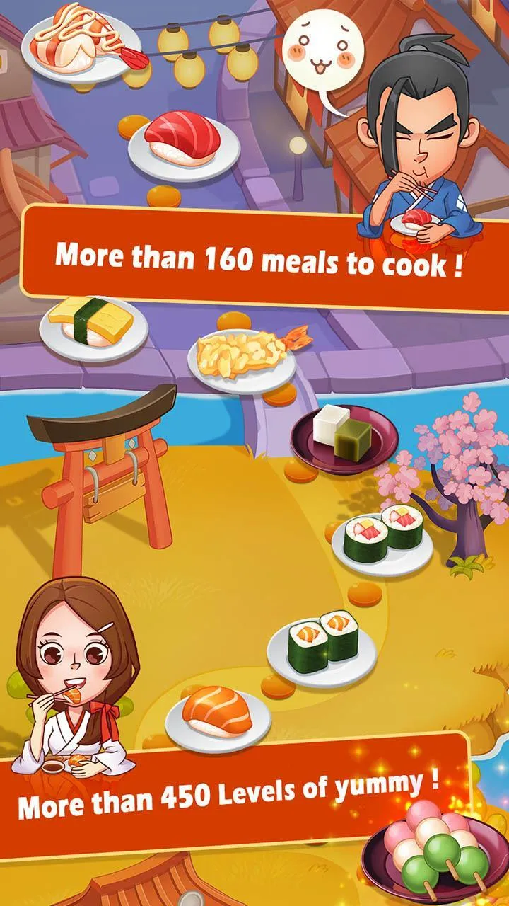 Sushi Master – Cooking story [мод: много денег] Screenshot 2
