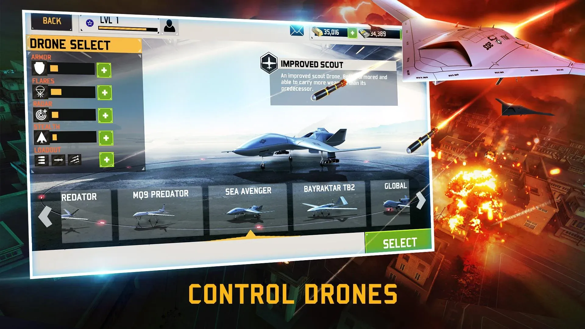 ДРОН ТЕНЬ STRIKE 3 v1.26.128 APK Мод (Много денег) Screenshot 3 ДРОН ТЕНЬ STRIKE 3 v1.26.128 APK Мод (Много денег) Screenshot 3