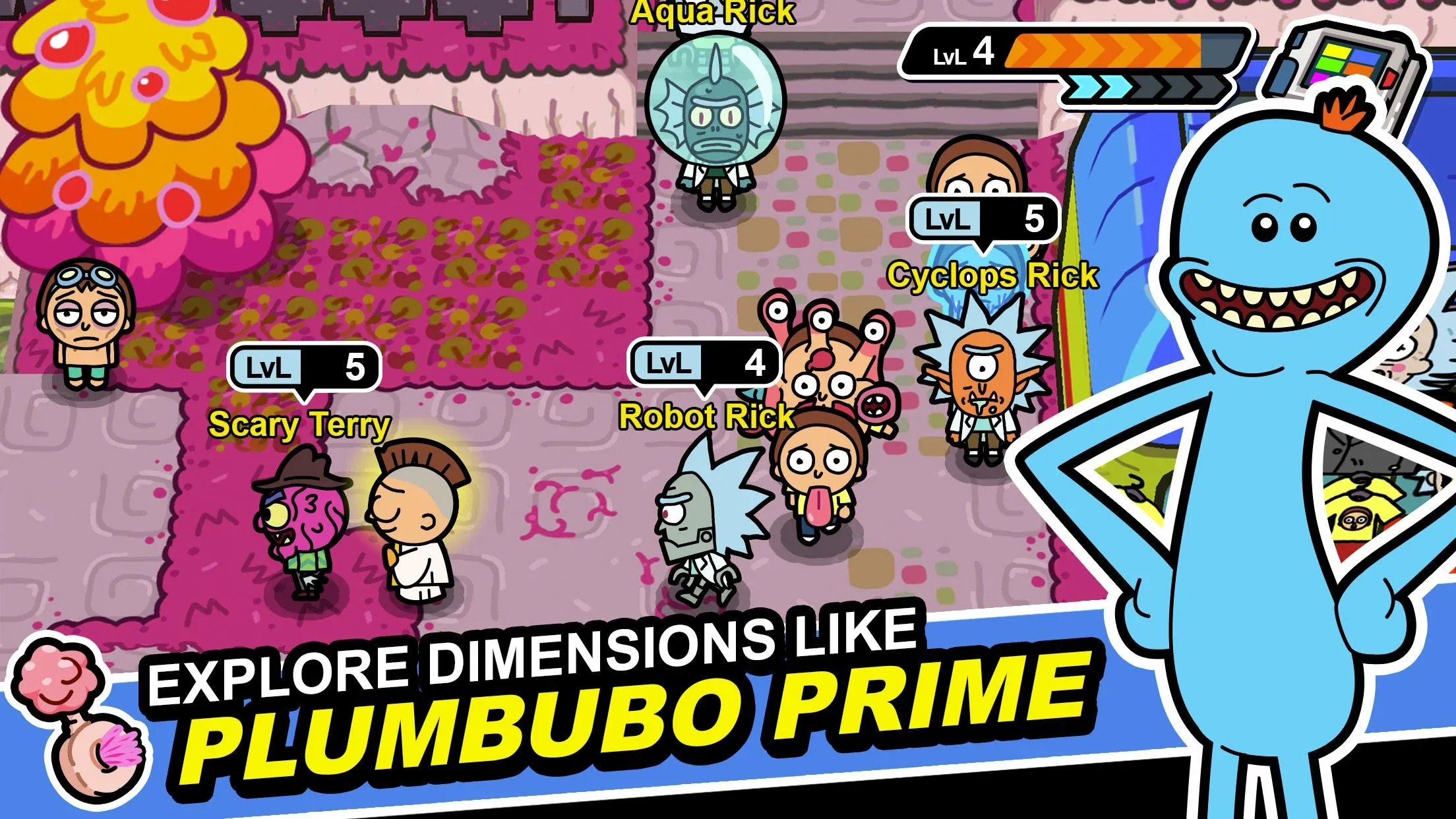 Pocket Mortys v2.41.0 APK Мод (Много денег) Screenshot 5