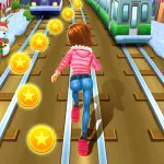Скачать взломанную версию Subway Princess Runner Мод (Много денег) на Андроид