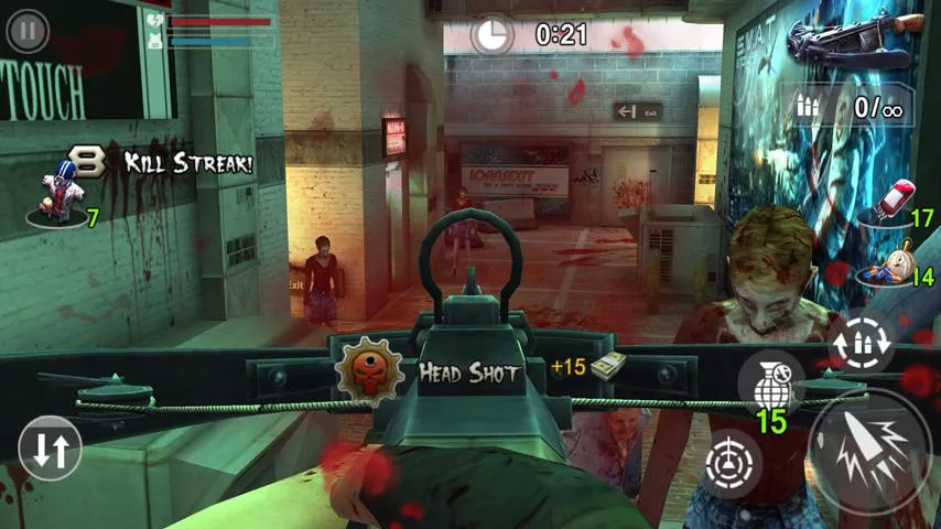 Zombie Frontier: Sniper [мод: много денег] Screenshot 4