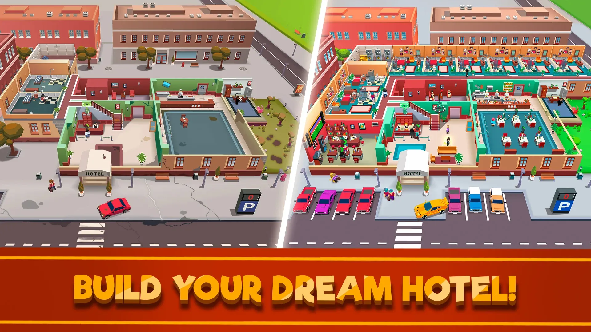 Hotel Empire Tycoon v4.4.0 APK Мод (Много денег) Screenshot 1