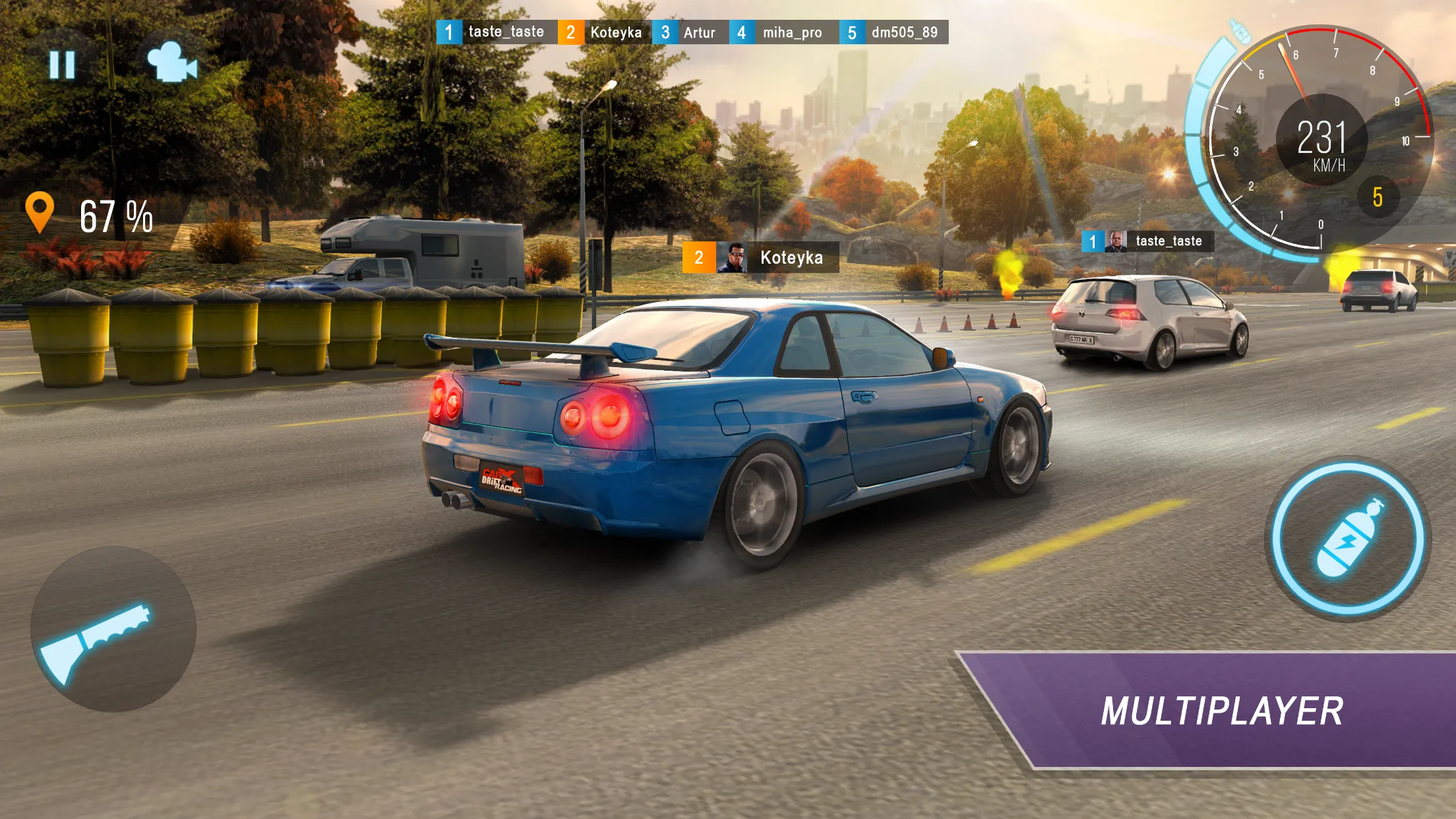 CarX Highway Racing v1.75.8 APK Мод (Меню, Много денег, VIP, Всё открыто) Screenshot 1 CarX Highway Racing v1.75.8 APK Мод (Меню, Много денег, VIP, Всё открыто) Screenshot 1