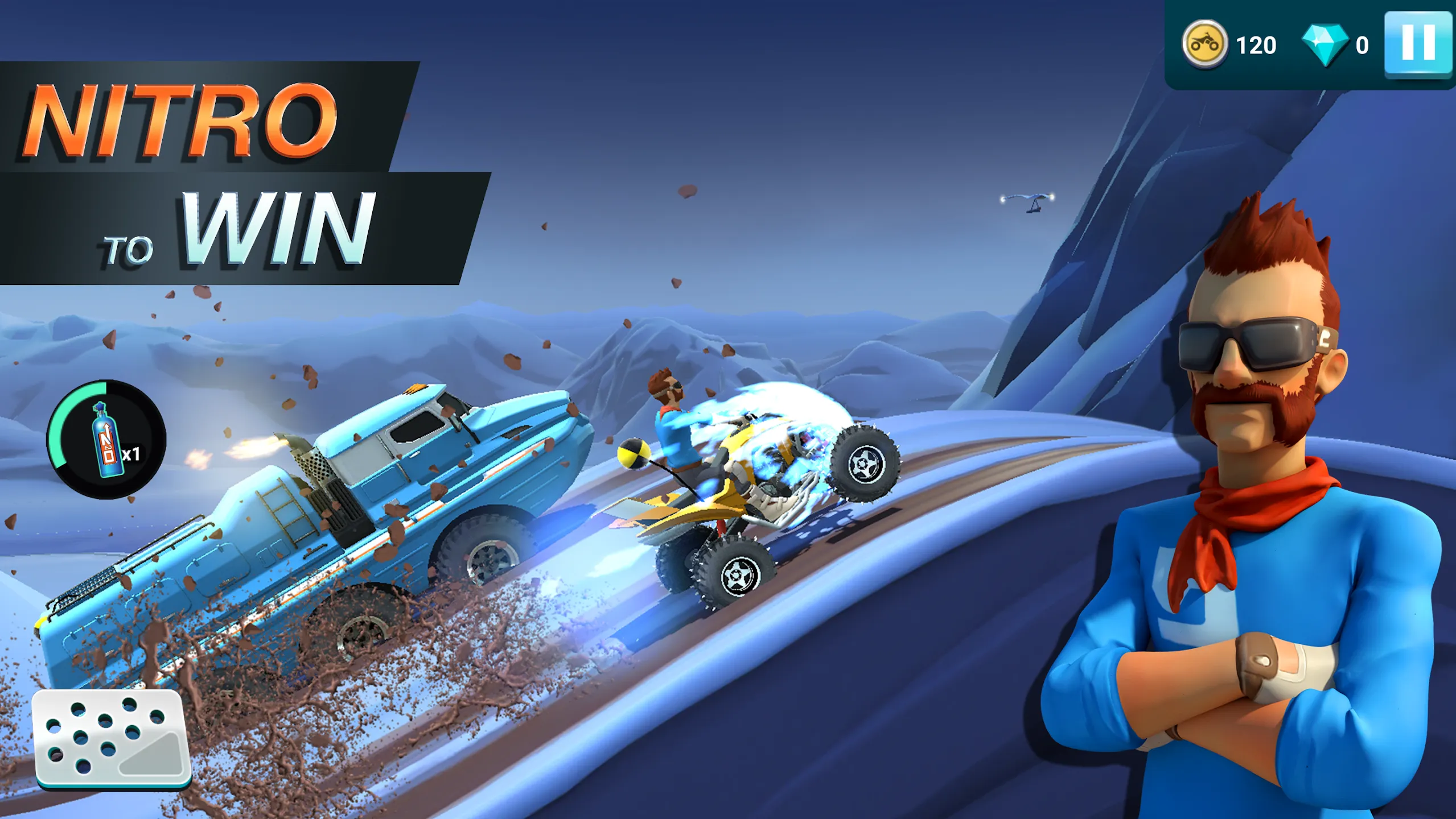 MMX Hill Dash 2 v19.00.1421100001 APK Мод (Меню, Много денег и топлива) Screenshot 3 MMX Hill Dash 2 v19.00.1421100001 APK Мод (Меню, Много денег и топлива) Screenshot 3