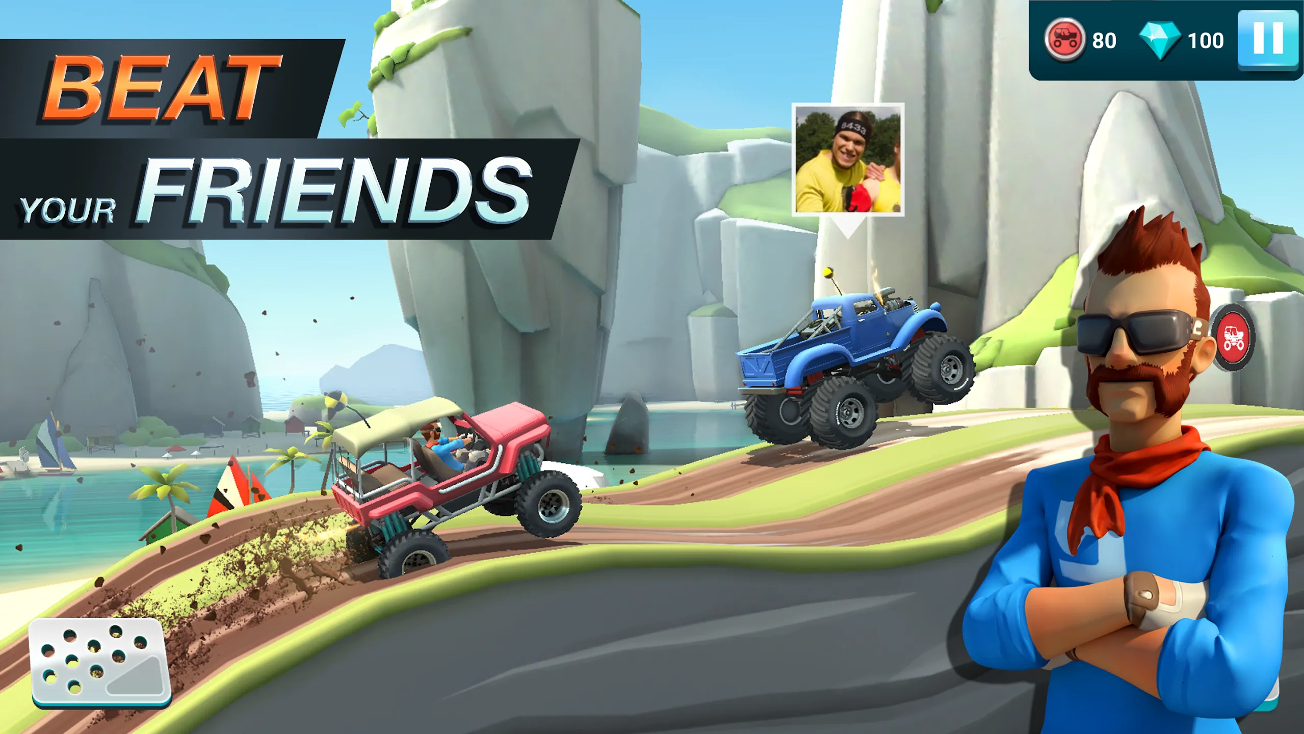 MMX Hill Dash 2 v19.00.1421100001 APK Мод (Меню, Много денег и топлива) Screenshot 4 MMX Hill Dash 2 v19.00.1421100001 APK Мод (Меню, Много денег и топлива) Screenshot 4