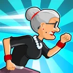 Взломанная Angry Gran Run Мод (Много денег) на Андроид