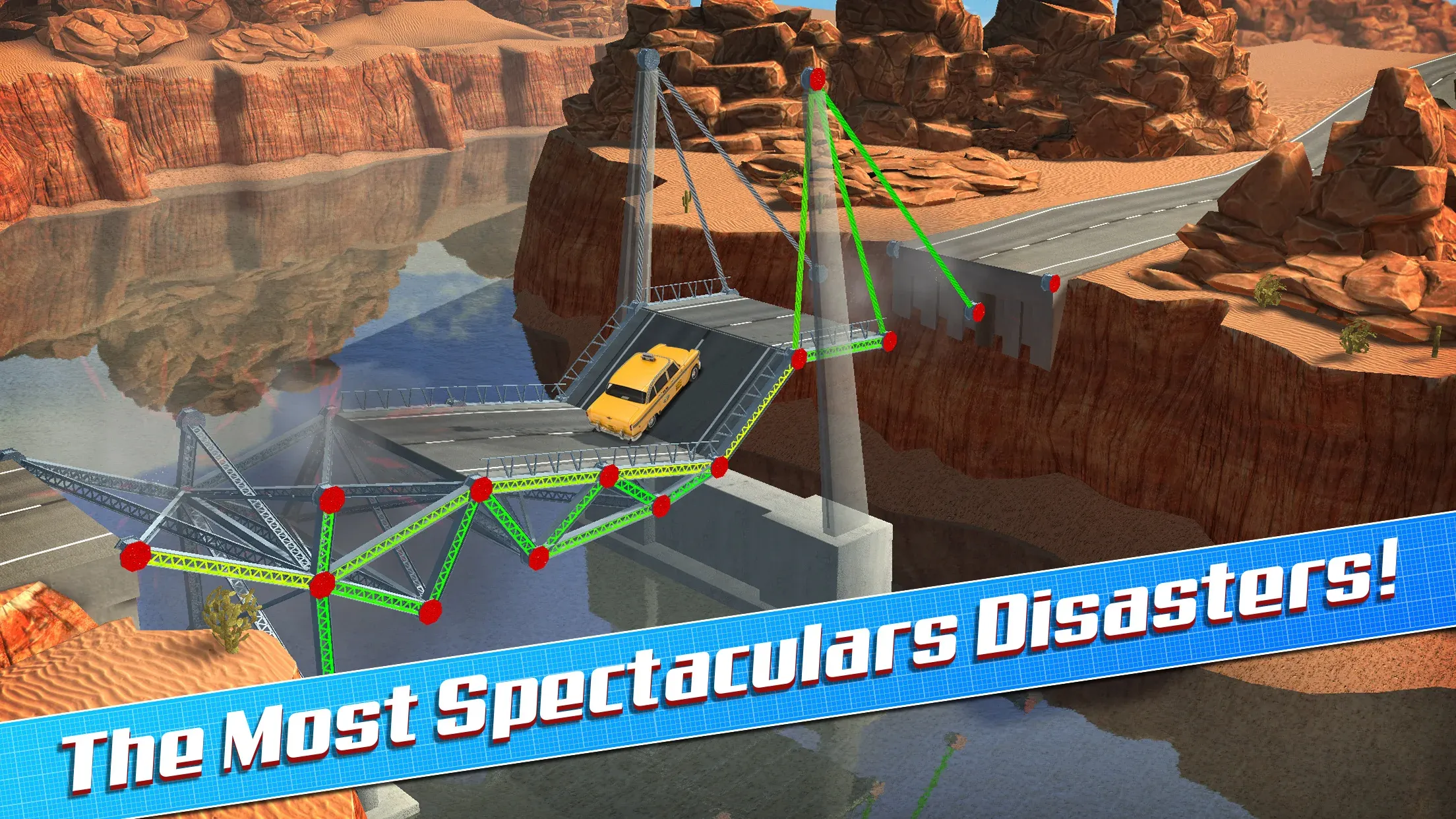 Bridge Construction Simulator v1.7.2 APK Мод (Много подсказок) Screenshot 3 Bridge Construction Simulator v1.7.2 APK Мод (Много подсказок) Screenshot 3