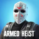 Взломанная Armed Heist: Shooting games [мод: меню] на Андроид