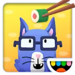 Скачать взломанную версию Toca Kitchen Sushi Restaurant [мод: полная версия] на Андроид
