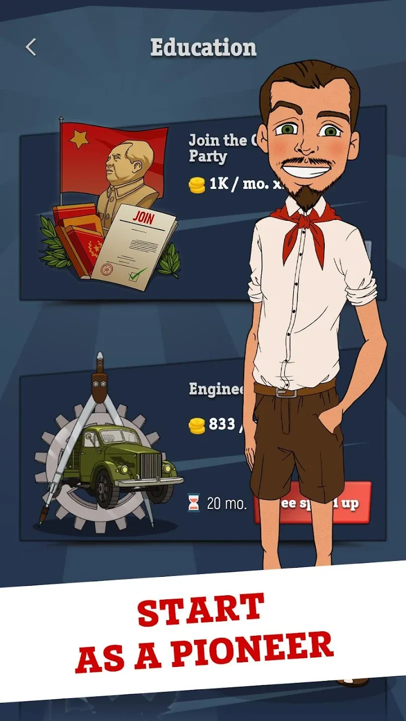 Из грязи в Князи: Коммунист v1.1.142 APK Мод (Много денег) Screenshot 1 Из грязи в Князи: Коммунист v1.1.142 APK Мод (Много денег) Screenshot 1