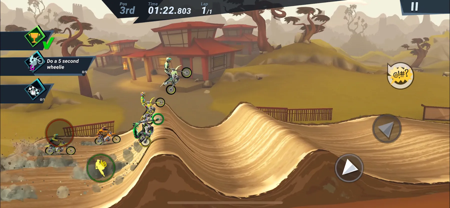 Mad Skills Motocross 3 v5.0.4 APK Мод (Много денег) Screenshot 1