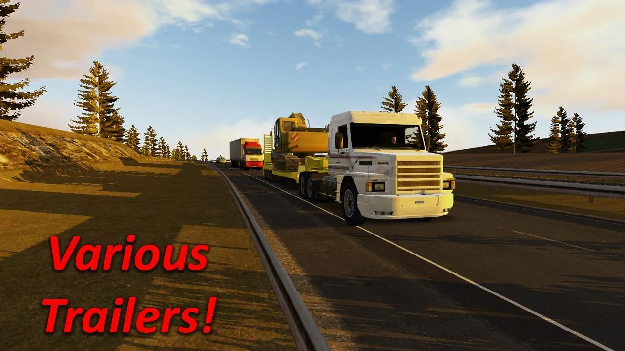 Heavy Truck Simulator [мод: много денег] Screenshot 3