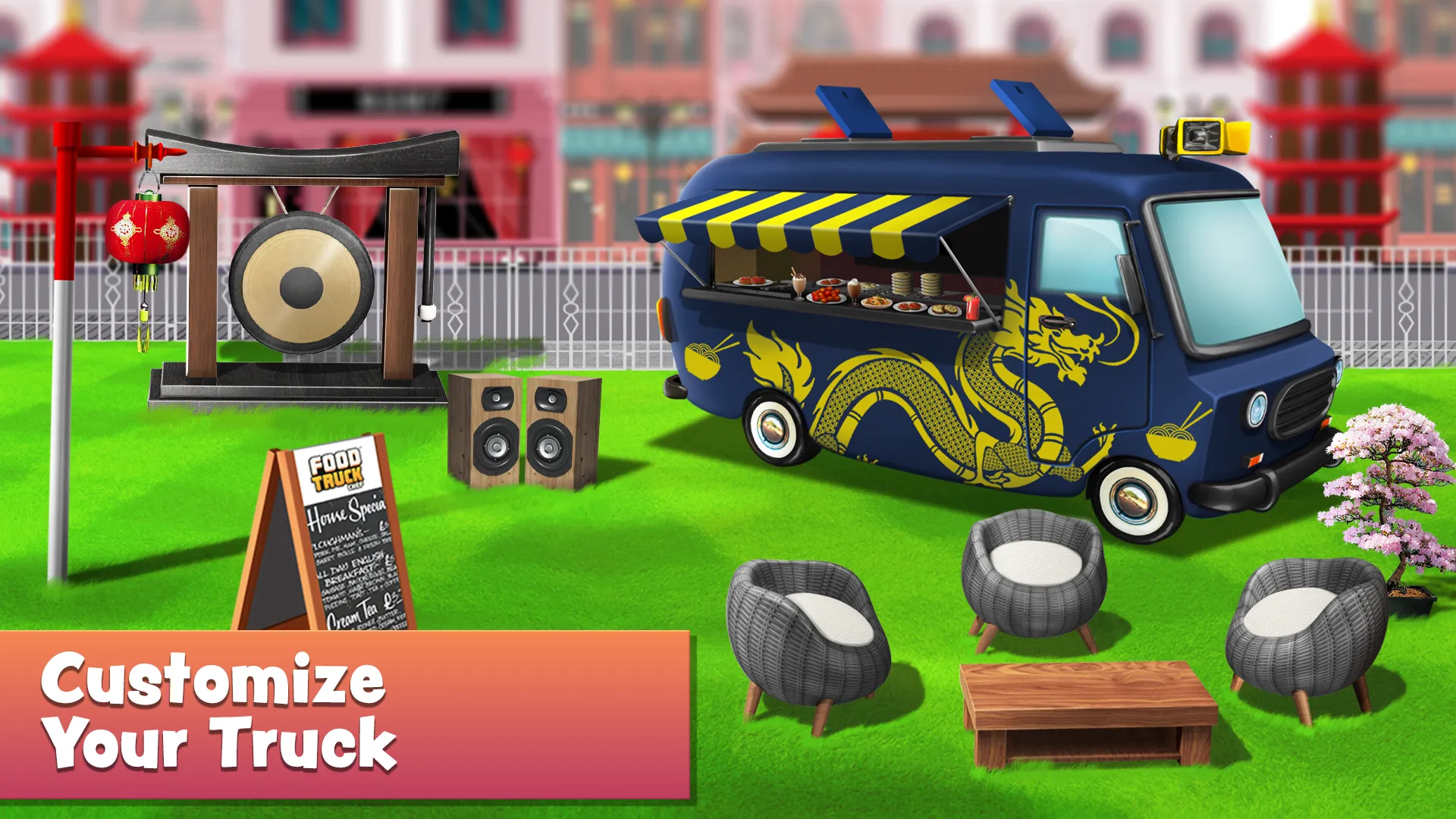 Food Truck Chef v8.71 APK Мод (Много бриллиантов) Screenshot 4 Food Truck Chef v8.71 APK Мод (Много бриллиантов) Screenshot 4
