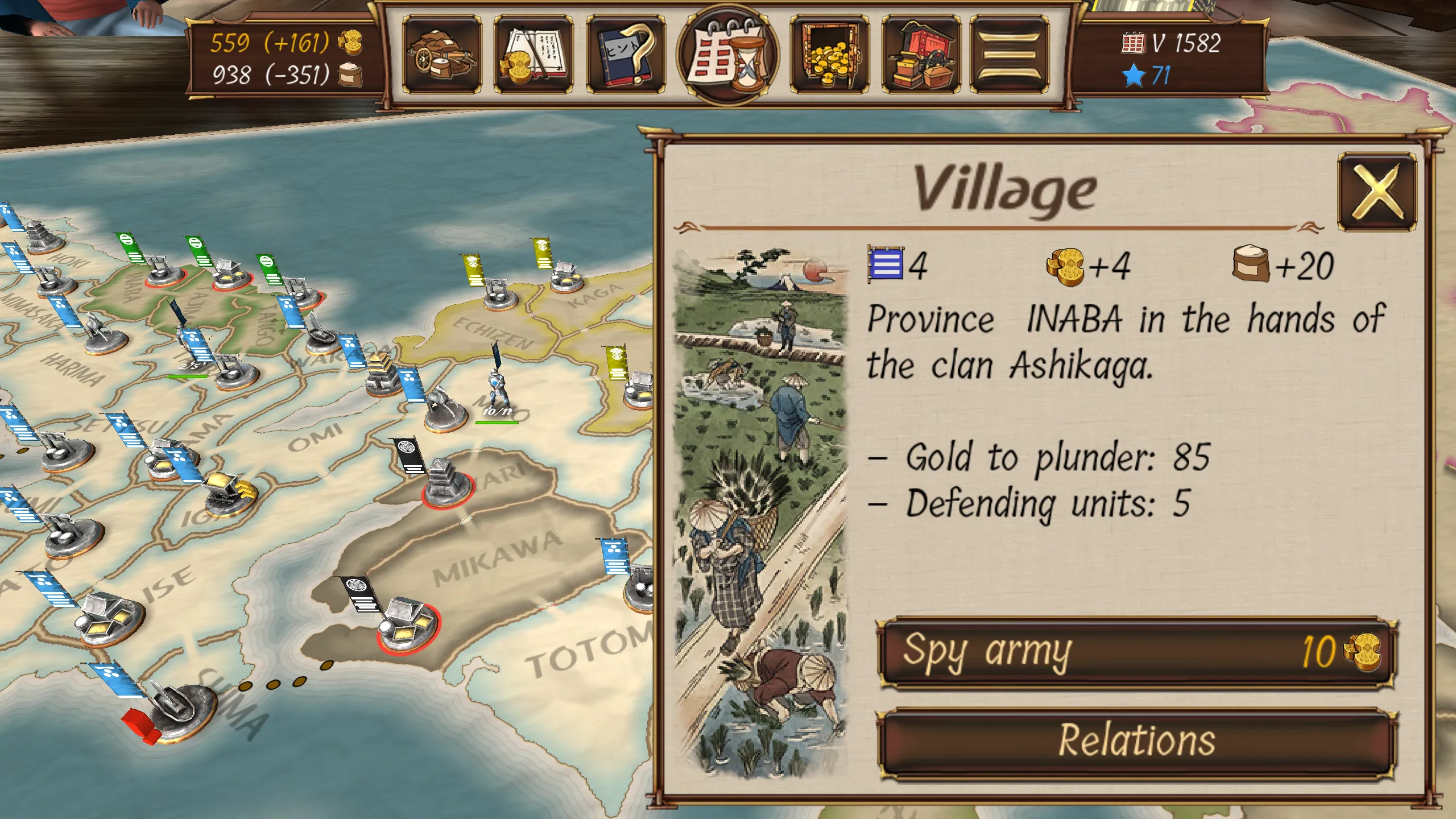 Shogun's Empire: Hex Commander v2.1.1 APK Мод (Много денег) Screenshot 3 Shogun's Empire: Hex Commander v2.1.1 APK Мод (Много денег) Screenshot 3