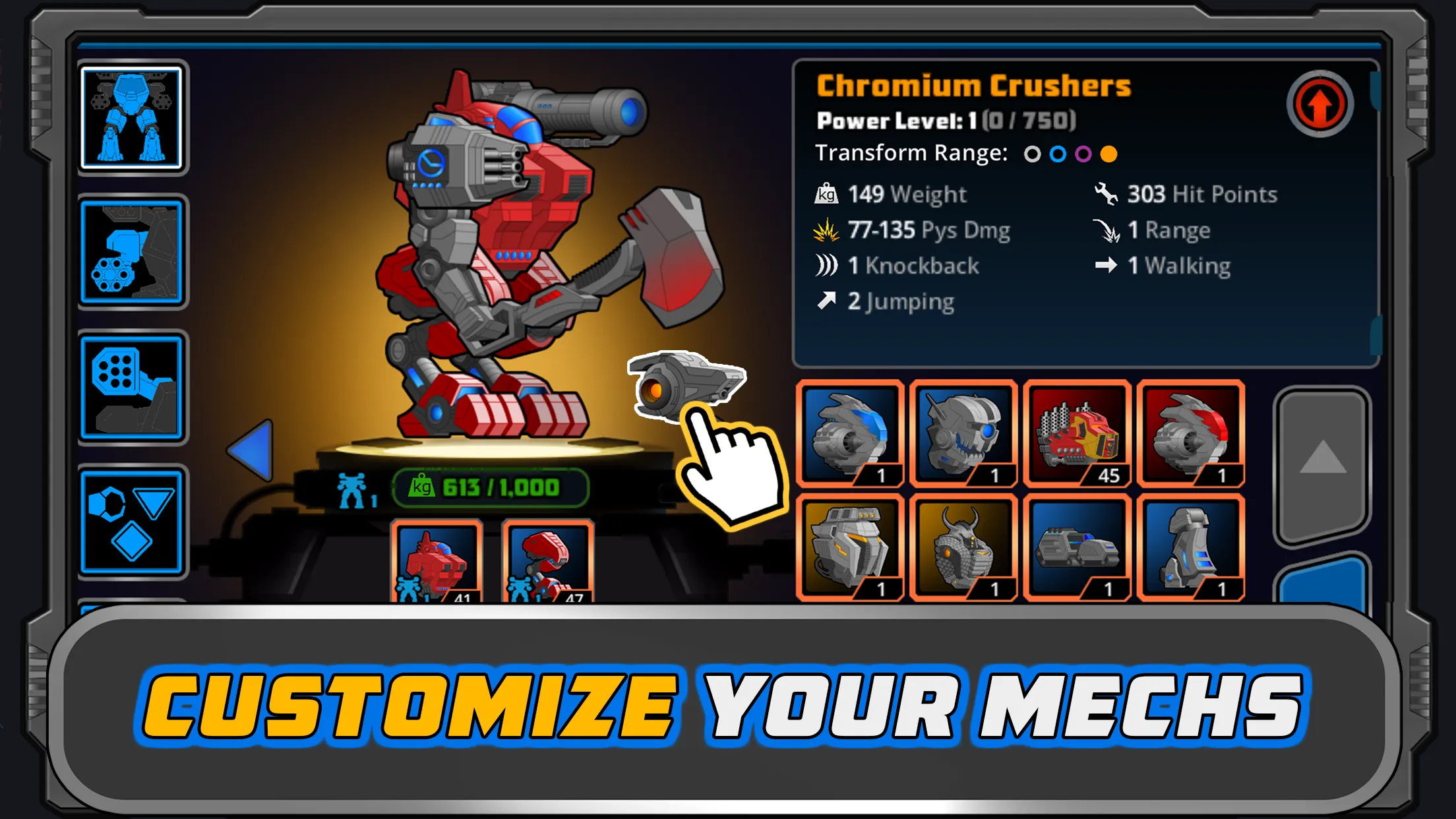 Super Mechs v7.628.4 APK Мод (Много денег) Screenshot 3