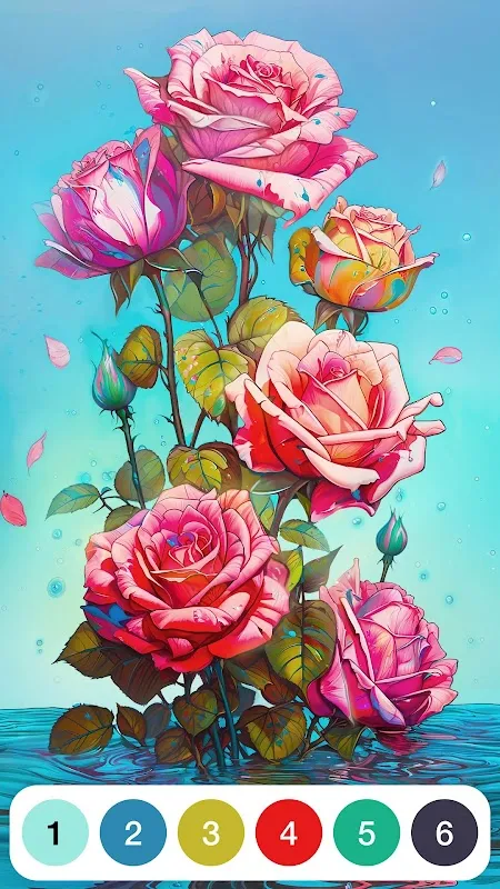 Раскраски Paint by Number v4.31.18 APK Мод (Много подсказок) Screenshot 1