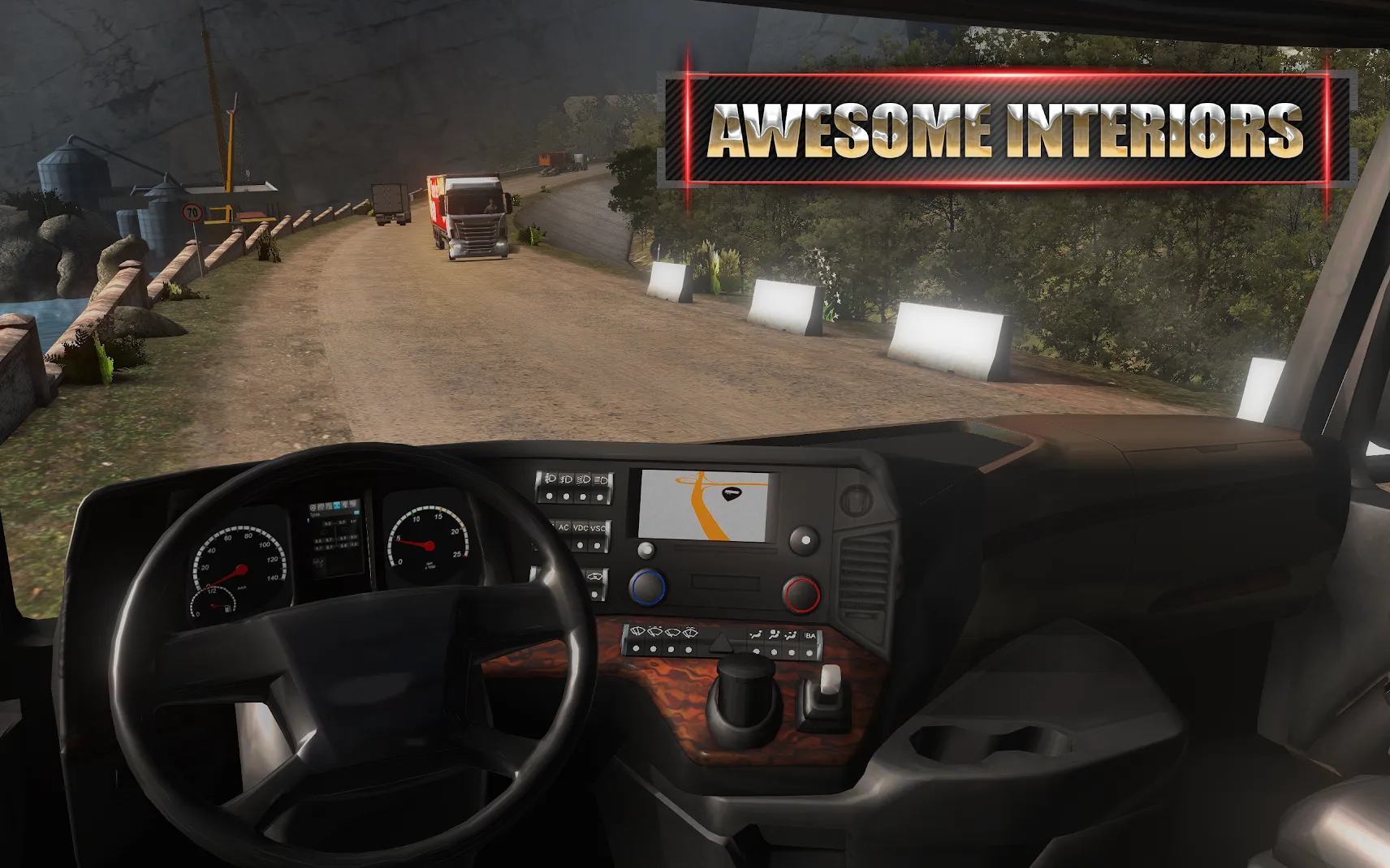Euro Truck Driver [мод: много денег] Screenshot 5