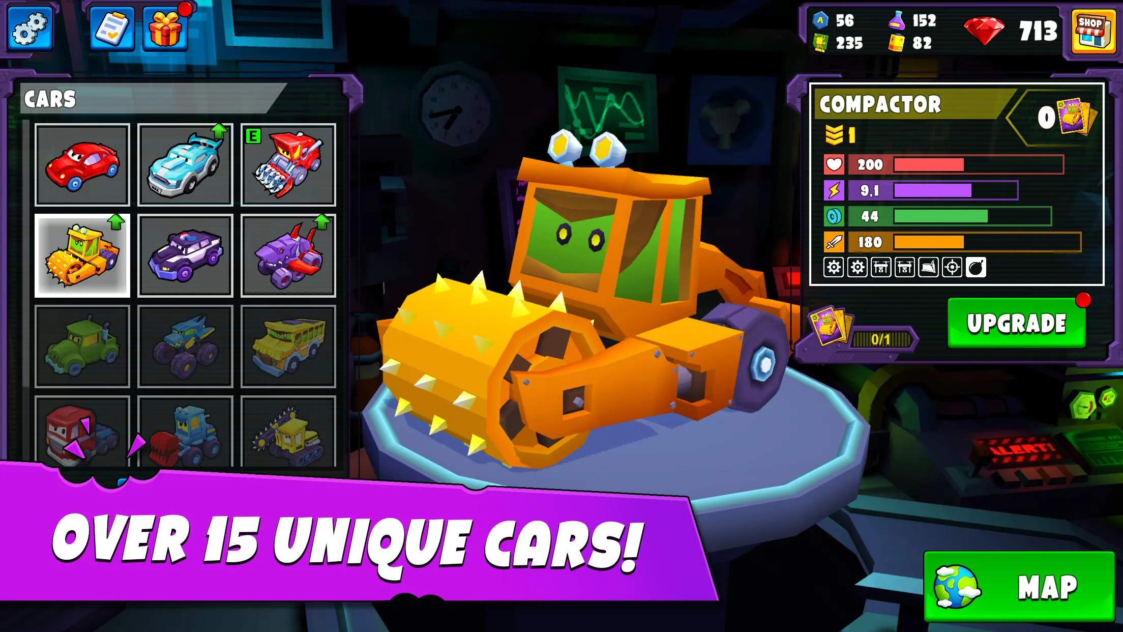 Car Eats Car 3D - Car Racing [мод: бесплатные покупки] Screenshot 4