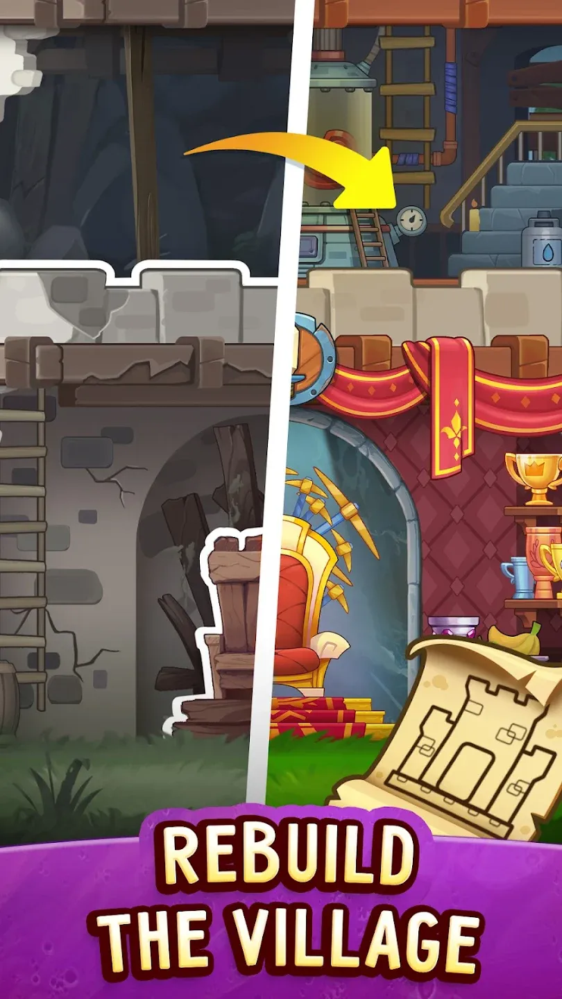 Dig out! v2.47.5 APK Мод (Мега Меню, Режим бога, Кирки и Жизни не уменьшаются) Screenshot 1 Dig out! v2.47.5 APK Мод (Мега Меню, Режим бога, Кирки и Жизни не уменьшаются) Screenshot 1