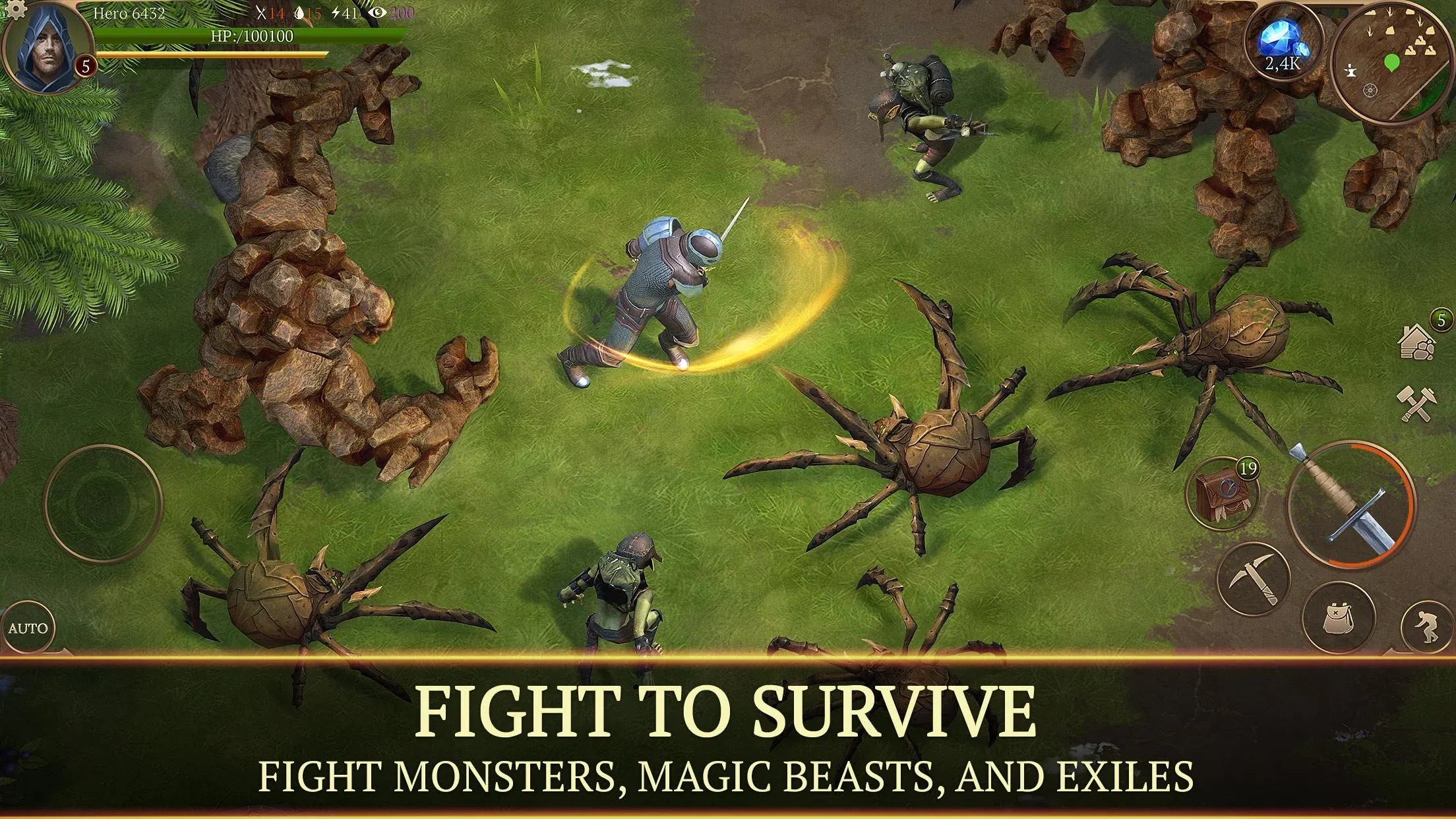 Stormfall: Saga of Survival v1.15.0 APK Мод (Тупой враг) Screenshot 4