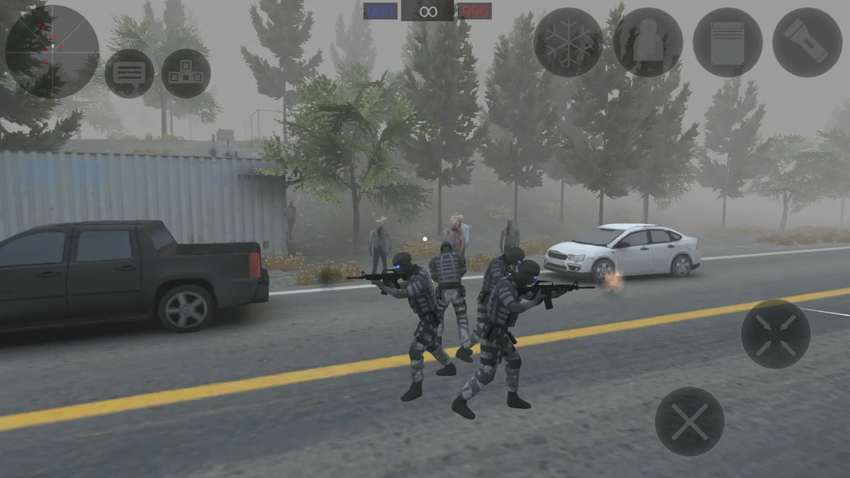 Zombie Combat Simulator [мод: много патронов] Screenshot 3