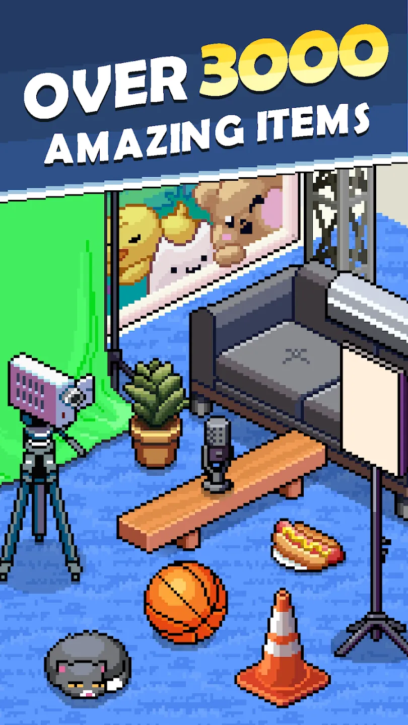 PewDiePie's Tuber Simulator v2.78.0 APK Мод (Много денег) Screenshot 3