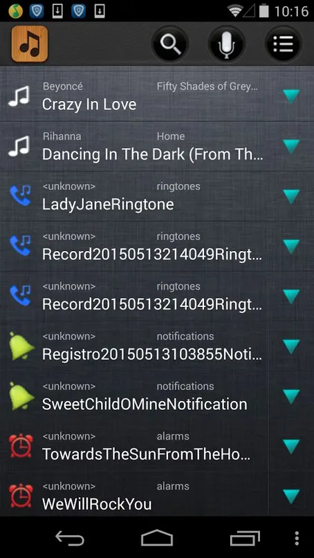 Рингтон сделать & MP3 вырезать Screenshot 1 Рингтон сделать & MP3 вырезать Screenshot 1