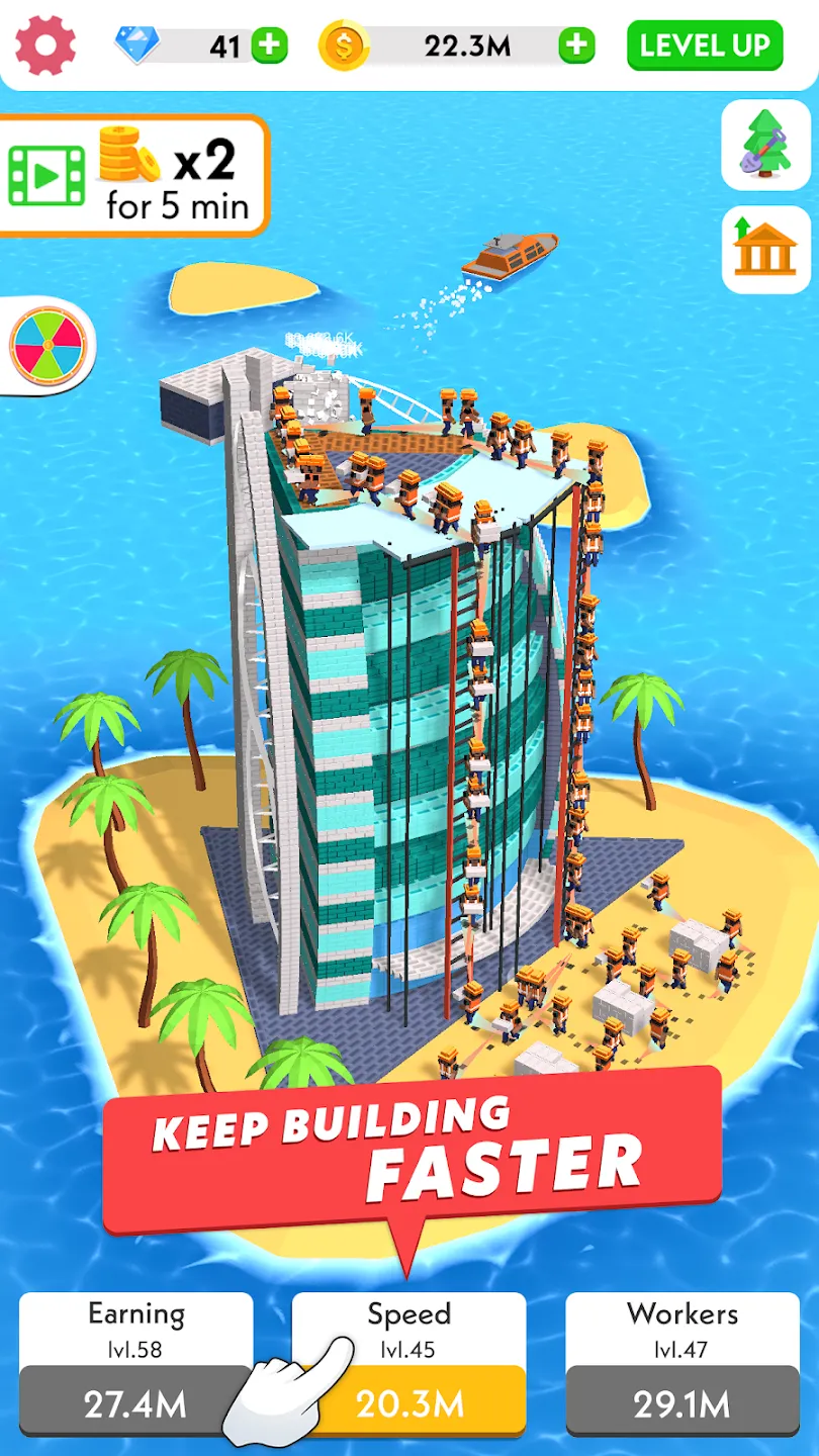 Idle Construction 3D v2.35 APK Мод (Много денег) Screenshot 2