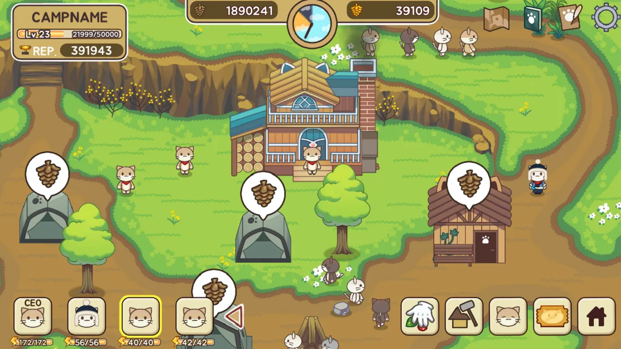 Кот Лес v2.3 APK Мод (Меню, Всё бесконечно) Screenshot 2 Кот Лес v2.3 APK Мод (Меню, Всё бесконечно) Screenshot 2
