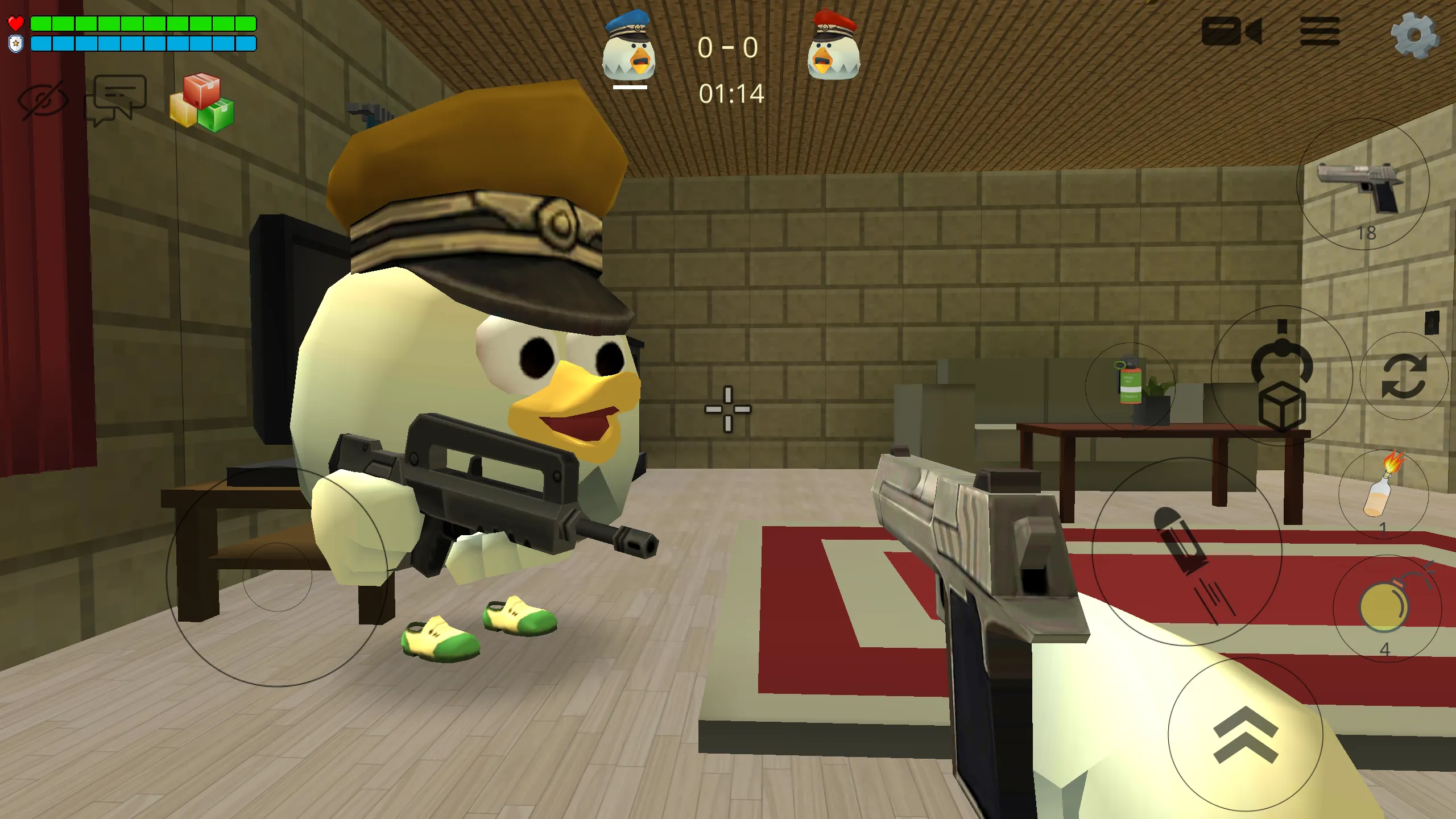 Chicken Gun v5.7.01 APK Мод (Много денег) Screenshot 3 Chicken Gun v5.7.01 APK Мод (Много денег) Screenshot 3
