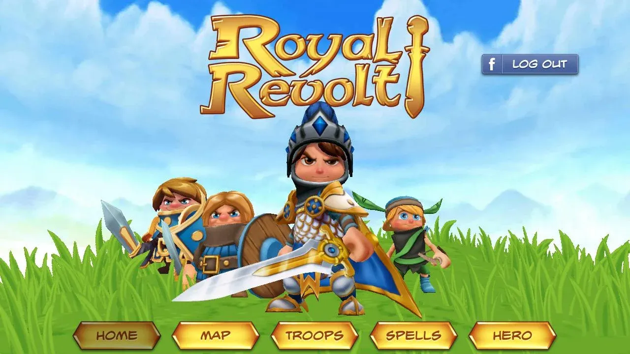 Royal Revolt v1.6.1 APK Мод (Много денег) Screenshot 1 Royal Revolt v1.6.1 APK Мод (Много денег) Screenshot 1