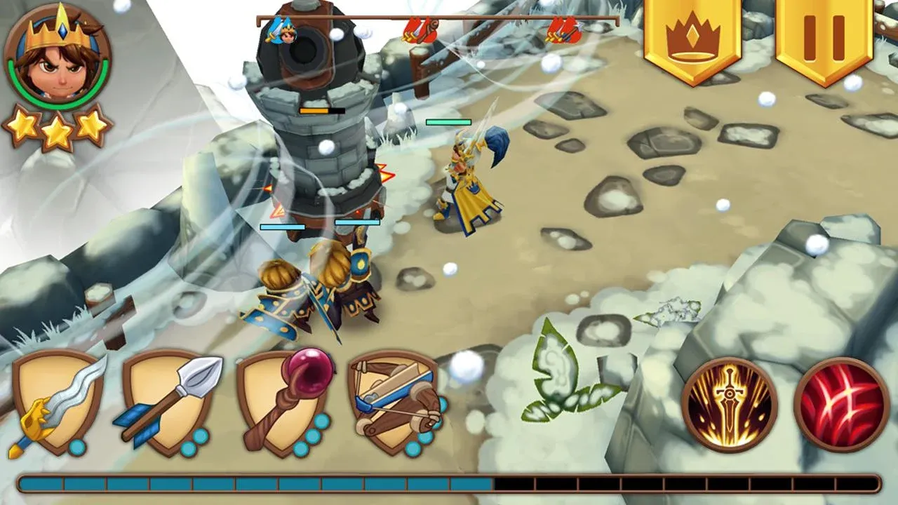 Royal Revolt v1.6.1 APK Мод (Много денег) Screenshot 2 Royal Revolt v1.6.1 APK Мод (Много денег) Screenshot 2