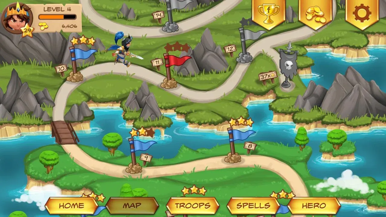 Royal Revolt v1.6.1 APK Мод (Много денег) Screenshot 5