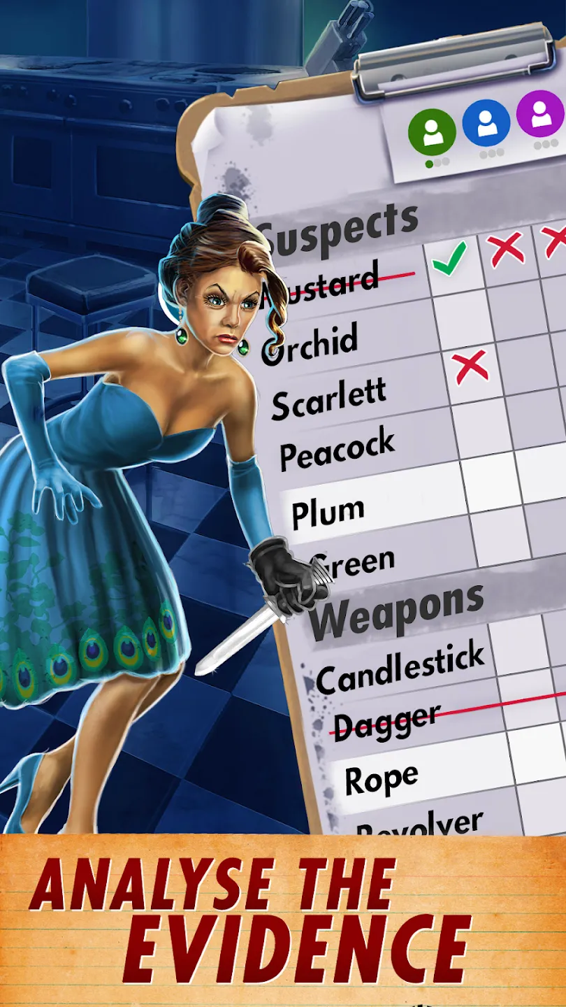 Cluedo: Classic Edition v2.16.1 APK Мод (Всё открыто) Screenshot 3 Cluedo: Classic Edition v2.16.1 APK Мод (Всё открыто) Screenshot 3