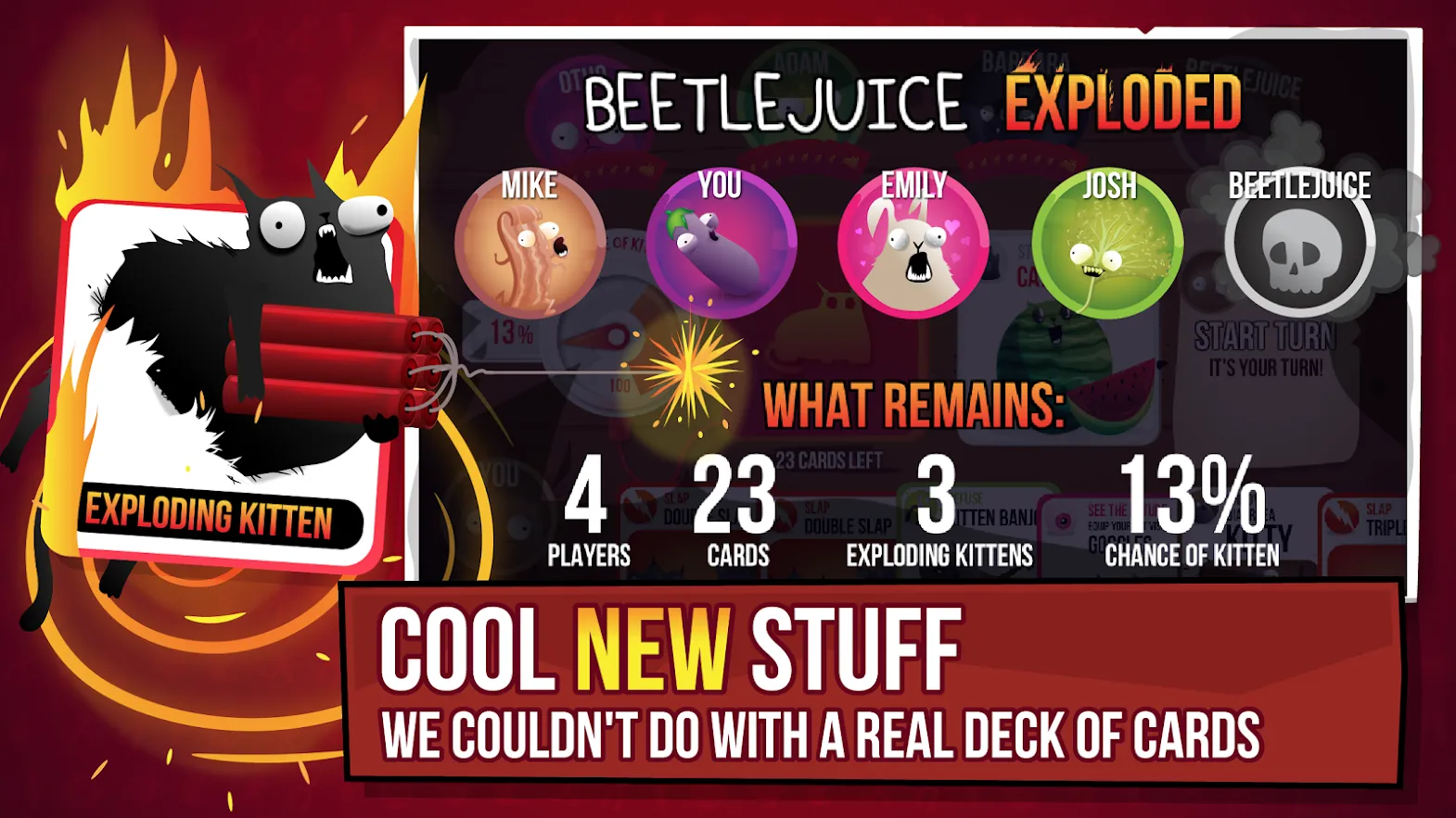 Exploding Kittens® - Official [мод: всё открыто] Screenshot 5