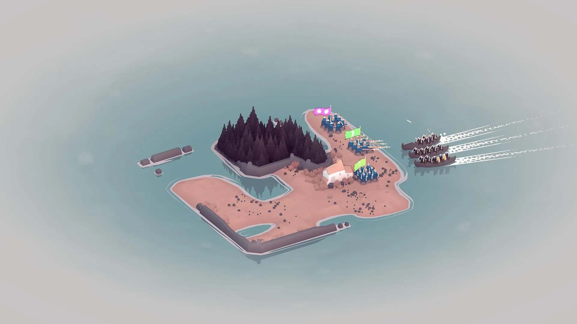 Bad North: Jotunn Edition v2.00.22 APK Мод (Меню, Много денег, Режим бога) Screenshot 2 Bad North: Jotunn Edition v2.00.22 APK Мод (Меню, Много денег, Режим бога) Screenshot 2