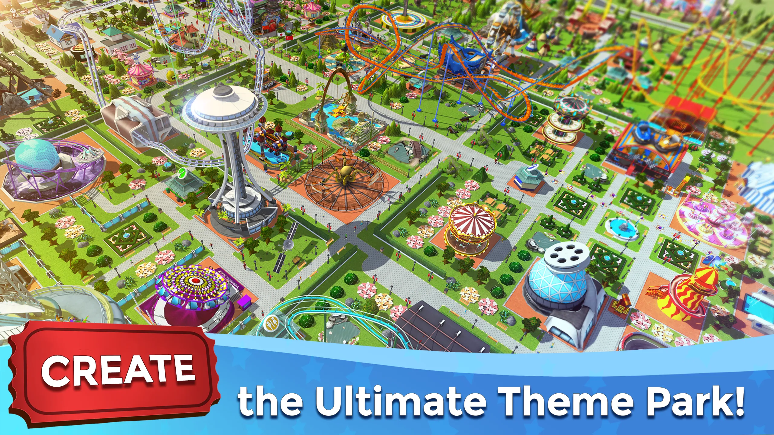 RollerCoaster Tycoon Touch v3.52.0 APK Мод (Много денег) Screenshot 1 RollerCoaster Tycoon Touch v3.52.0 APK Мод (Много денег) Screenshot 1