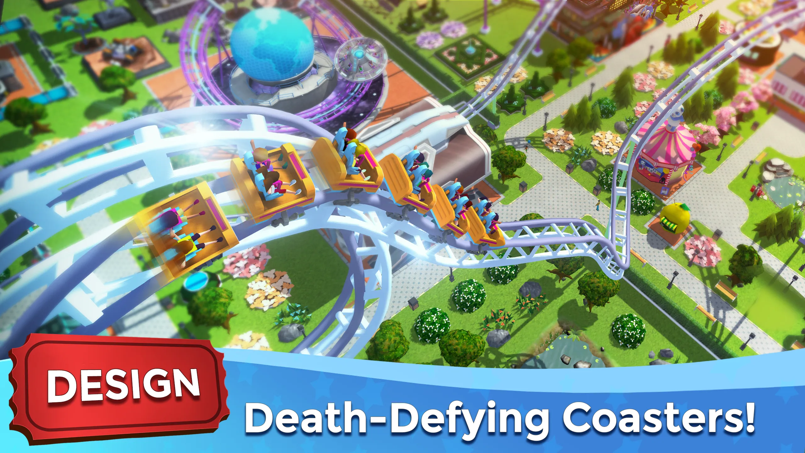 RollerCoaster Tycoon Touch v3.52.0 APK Мод (Много денег) Screenshot 2 RollerCoaster Tycoon Touch v3.52.0 APK Мод (Много денег) Screenshot 2