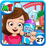 Скачать MOD My Town : ICEME Парк развлечений [мод: полная версия] на Андроид