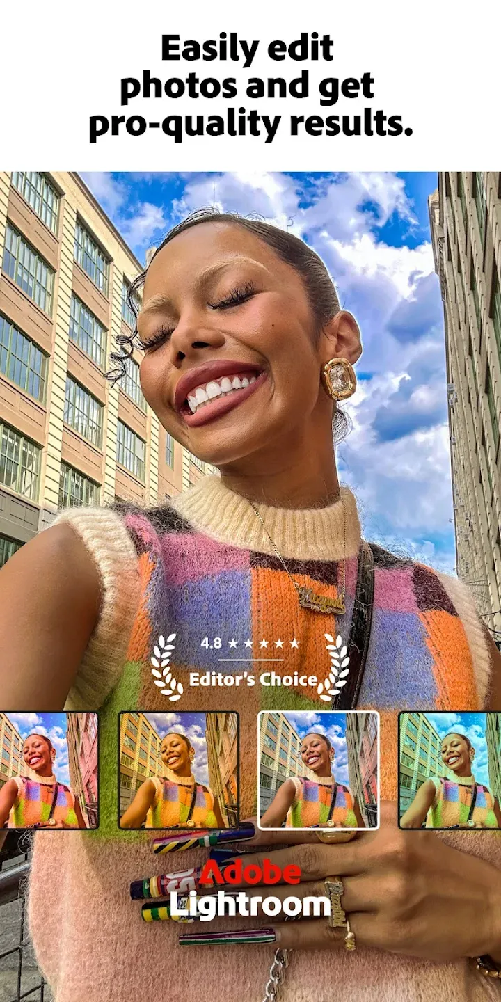 Lightroom Photo & Video Editor v11.2.3 APK Мод (Всё открыто, Premium) Screenshot 1
