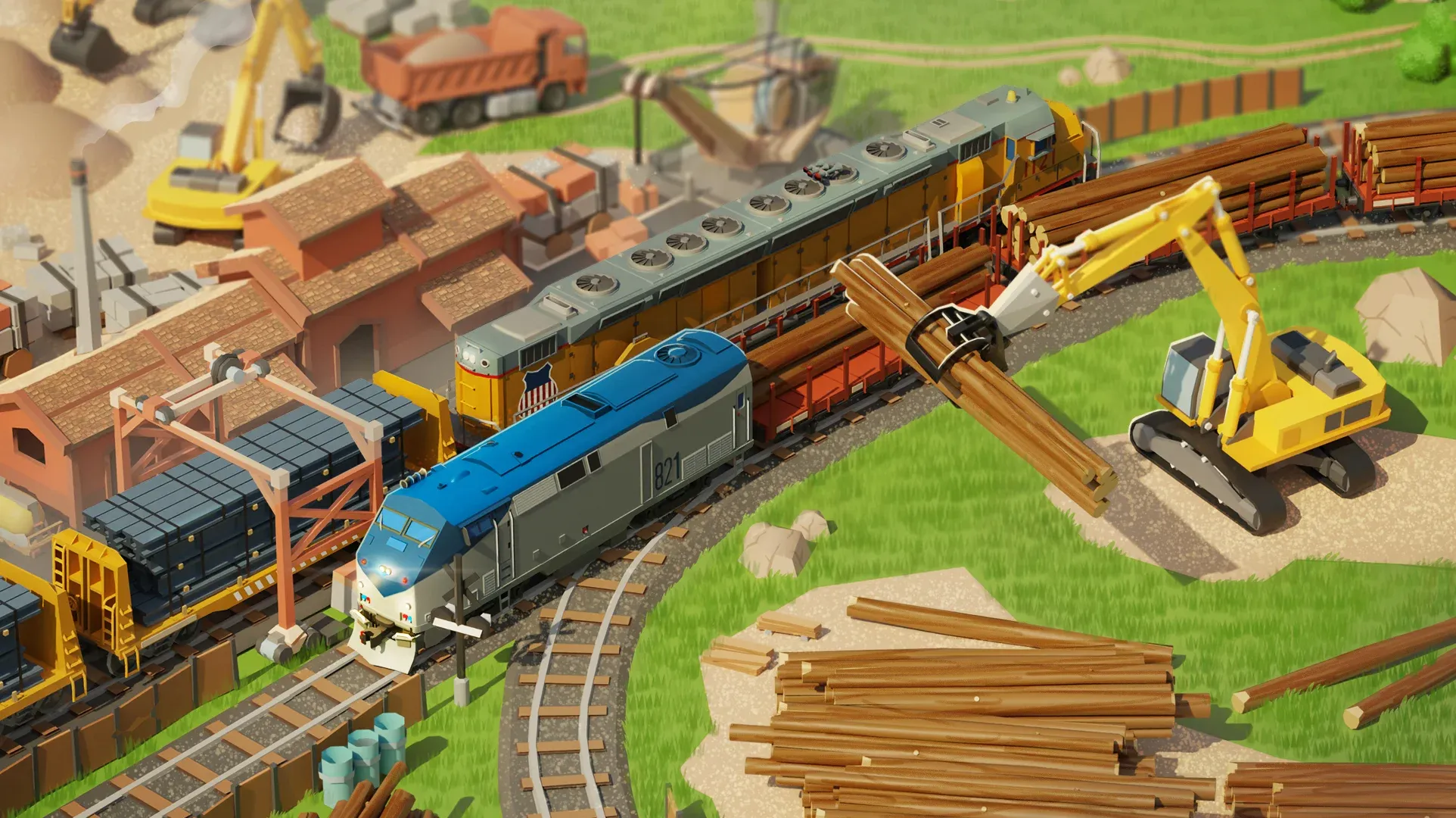 Train Station 2 v4.24.0 APK Мод (Меню, Бесплатные покупки, Много боксов) Screenshot 4 Train Station 2 v4.24.0 APK Мод (Меню, Бесплатные покупки, Много боксов) Screenshot 4
