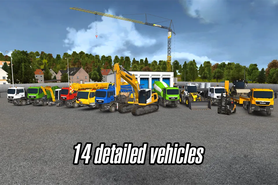 Строительный тренажер 2014 v1.24.1 APK Мод (Много денег) Screenshot 2