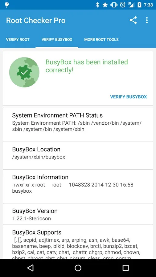 Root Checker Basic / Root Checker Pro [мод: полная версия] Screenshot 3