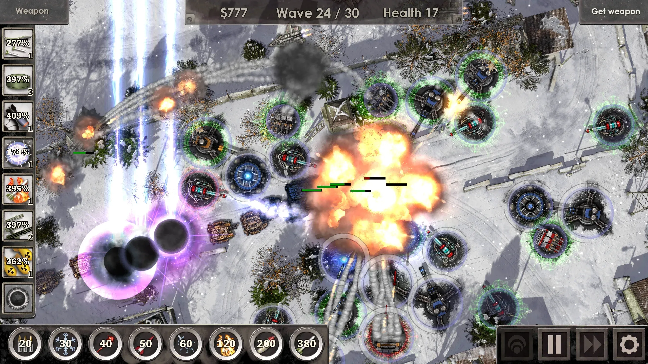 Defense Zone 3 HD v1.6.63 APK Мод (Много денег) Screenshot 4 Defense Zone 3 HD v1.6.63 APK Мод (Много денег) Screenshot 4