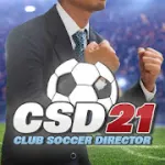 Скачать MOD Club Soccer Director 2021 – Футбольный менеджмент [мод: бесплатные покупки] на Андроид